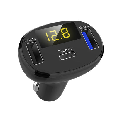 C02 Digital Display Car Charger